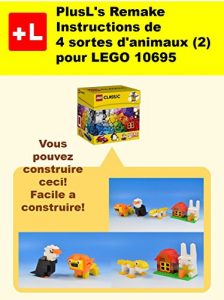 Baixar PlusL’s Remake Instructions de 4 sortes d’animaux (2) pour LEGO 10695: Vous pouvez construire le  4 sortes d’animaux (2)  de vos propres briques! (French Edition) pdf, epub, eBook