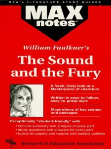 Baixar The Sound and the Fury (MAXNotes Literature Guides) pdf, epub, eBook
