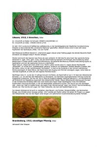 Baixar Kalenderblatt zum Jahr 1513: Schlaglichter 1513 (Ein Groschen von Litauen 1513 und ein brandenburger Pfennig) (German Edition) pdf, epub, eBook