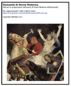 Baixar Domande di Storia Moderna per la preparazione all’ esame Universitario. (Italian Edition) pdf, epub, eBook