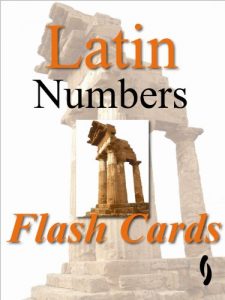 Baixar Latin Numbers Flash Cards (English Edition) pdf, epub, eBook