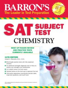 Baixar SAT Subject test Chemistry, 11th edition (Barron’s Sat Subject Test Chemistry) pdf, epub, eBook