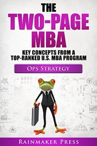 Baixar The Two-Page MBA: Operations Strategy (English Edition) pdf, epub, eBook