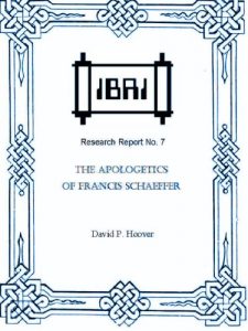 Baixar The Apologetics of Francis Schaeffer (IBRI Research Reports Book 7) (English Edition) pdf, epub, eBook