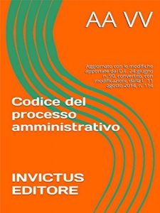 Baixar Codice del processo amministrativo pdf, epub, eBook