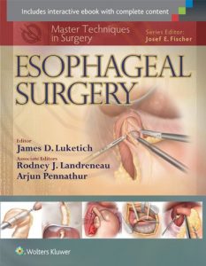 Baixar Master Techniques in Surgery: Esophageal Surgery pdf, epub, eBook