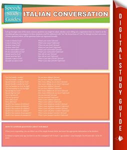 Baixar Italian Conversation (Speedy Study Guides) pdf, epub, eBook