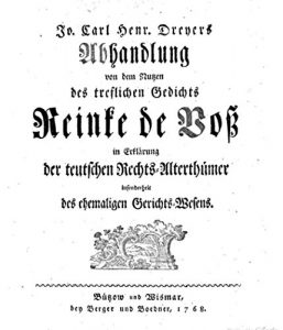 Baixar Abhandlung von Dem Nutzen des Treflichen Gedichts Reinke de Voss (German Edition) pdf, epub, eBook