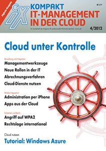 Baixar iX kompakt IT-Management in der Cloud: Cloud unter Kontrolle (German Edition) pdf, epub, eBook