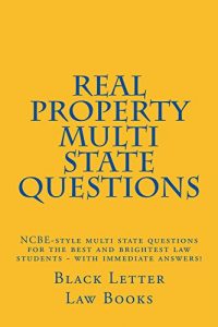 Baixar Real Property Multi State Questions: Real Property Multi State Questions (English Edition) pdf, epub, eBook