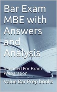 Baixar Bar Exam MBE with Answers and Analysis: This e-book is intended for intensive Exam preparation (English Edition) pdf, epub, eBook