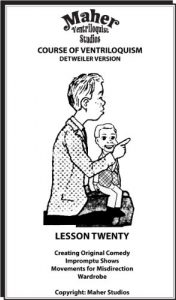 Baixar Maher Course Of Ventriloquism – Lesson Twenty: Detweiler Version (English Edition) pdf, epub, eBook