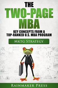 Baixar The Two-Page MBA: Marketing Strategy (English Edition) pdf, epub, eBook