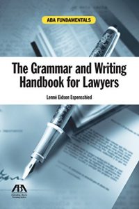 Baixar The Grammar and Writing Handbook for Lawyers (ABA Fundamentals) pdf, epub, eBook