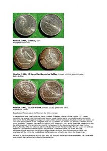 Baixar Kalenderblatt zum Jahr 1984: Zur Geschichte Mexikos (1 Dollar Mexikos von 1984 sowie 10.000 Pesos von 1992 und 10 neue Dollars von 1994 dieses Landes) (German Edition) pdf, epub, eBook