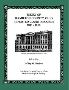 Baixar Index of Hamilton County, Ohio Reported Court Records 1841 – 1869 (English Edition) pdf, epub, eBook