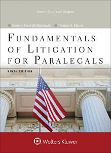 Baixar Fundamentals of Litigation for Paralegals (Aspen College Series) pdf, epub, eBook