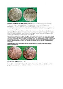 Baixar Kalenderblatt zum Jahr 1639: Kleinstaaterei durch Erbteilung (Ein Sterbegroschen von Sachsen-Alt-Weimar des Jahres 1639) (German Edition) pdf, epub, eBook