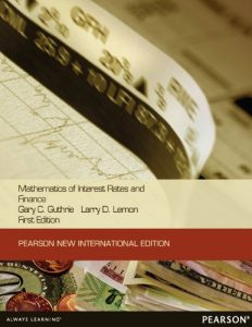 Baixar Mathematics of Interest Rates and Finance: Pearson New International Edition pdf, epub, eBook