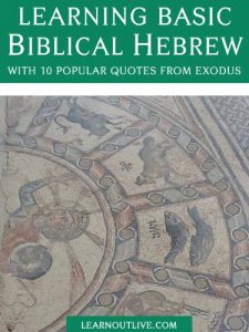 Baixar Learning Basic Biblical Hebrew With 10 Popular Phrases From Exodus (English Edition) pdf, epub, eBook