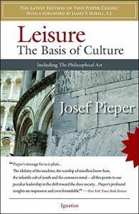 Baixar Leisure: The Basis of Culture pdf, epub, eBook