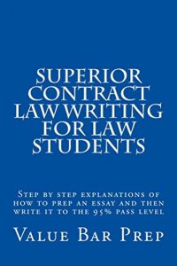 Baixar Superior Contract Law Writing For Law Students (English Edition) pdf, epub, eBook