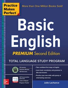 Baixar Practice Makes Perfect Basic English, Second Edition: (Beginner) 250 Exercises + 40 Audio Pronunciation Exercises (Practice Makes Perfect Series) pdf, epub, eBook