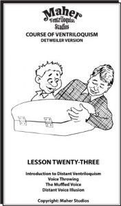 Baixar Maher Course Of Ventriloquism – Lesson Twenty-Three: Detweiler Version (English Edition) pdf, epub, eBook