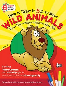 Baixar Animal Book: How to Draw Wild Animals, Drawing Book for Children and Adults: Drawing Books for Beginners (Drawing techniques and activity books for children 3) (English Edition) pdf, epub, eBook