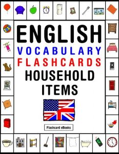 Baixar English Vocabulary – Flashcards – Household items (FLASHCARD EBOOKS) (English Edition) pdf, epub, eBook