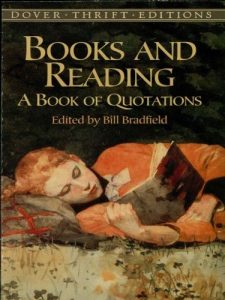 Baixar Books and Reading: A Book of Quotations (Dover Thrift Editions) pdf, epub, eBook