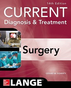 Baixar Current Diagnosis and Treatment Surgery 14/E pdf, epub, eBook