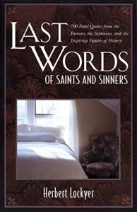 Baixar Last Words of Saints and Sinners pdf, epub, eBook