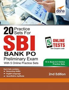 Baixar 20 Practice Sets for SBI PO Preliminary Exam with 5 Online Practice Sets 2nd Edition pdf, epub, eBook