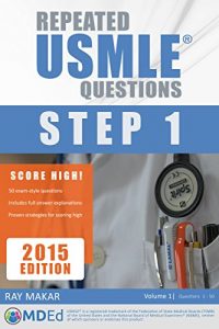 Baixar Repeated USMLE Questions: USMLE Prep (Step 1) (English Edition) pdf, epub, eBook