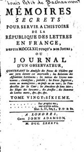 Baixar Mémoires secrets pour servir à l’histoire de la republique des lettres en France – Tome XXVI (French Edition) pdf, epub, eBook