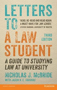 Baixar Letters to a Law Student 3rd edn: A guide to studying law at university pdf, epub, eBook