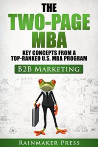 Baixar The Two-Page MBA: B2B Marketing (English Edition) pdf, epub, eBook