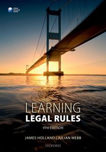 Baixar Learning Legal Rules: A Students’ Guide to Legal Method and Reasoning pdf, epub, eBook