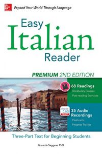 Baixar Easy Italian Reader, Premium 2nd Edition: A Three-Part Text for Beginning Students (Easy Reader Series) pdf, epub, eBook