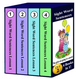 Baixar Sight Word Sentences Set 2 – Lessons 1-4: 4 Books in 1! (English Edition) pdf, epub, eBook