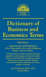 Baixar Dictionary of Business and Economic Terms (Barron’s Business Dictionaries) pdf, epub, eBook