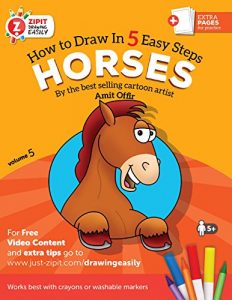 Baixar Horses Book: how to draw horses Drawing Book for Children and Adults, Extra Practice Pages: Drawing Books for Children (Drawing techniques and activity books for children 5) (English Edition) pdf, epub, eBook