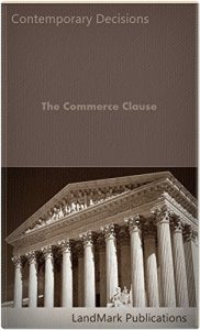 Baixar The Commerce Clause (Constitutional Law Series) (English Edition) pdf, epub, eBook