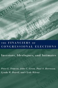 Baixar The Financiers of Congressional Elections: Investors, Ideologues, and Intimates (Power, Conflict, and Democracy: American Politics Into the 21st Century) pdf, epub, eBook