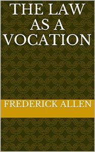 Baixar The law as a vocation (English Edition) pdf, epub, eBook