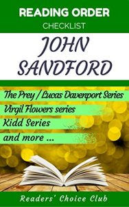 Baixar Reading order and checklist:  John Sandford – Series read order:  The Prey / Lucas Davenport, Virgil Flowers, Kidd series (English Edition) pdf, epub, eBook