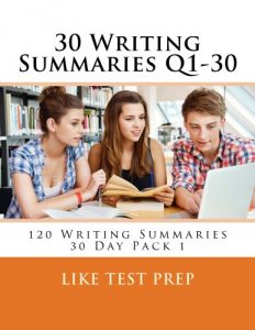 Baixar 30 Writing Summaries Q1-30: 120 Writing Summaries 30 Day Pack 1 (English Edition) pdf, epub, eBook