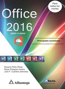 Baixar Office 2016 – Paso a paso (Spanish Edition) pdf, epub, eBook