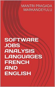 Baixar SOFTWARE JOBS ANALYSIS  LANGUAGES FRENCH AND ENGLISH (French Edition) pdf, epub, eBook